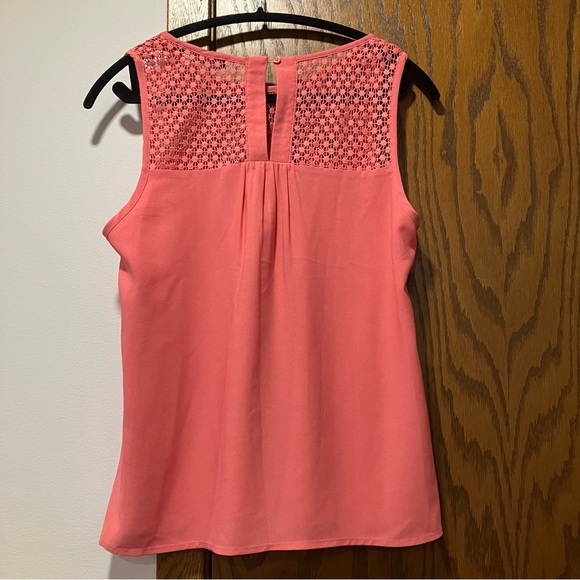 Stitch Fix Eden Society Sleeveless Blouse Coral Large NWT - Picture 4 of 4